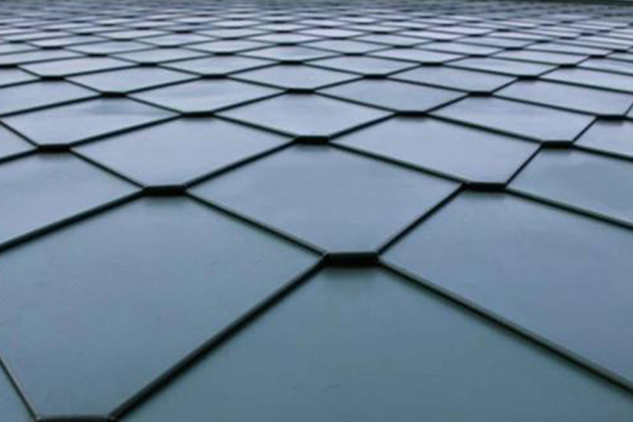 Fém tetőfedő lapos zárrendszer